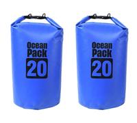 Generchin 2X Pesos de Escalera de Piscina de Alta Resistencia, Rellenables con Anclajes de Escalón para Sacos de, Sacos de Plegables para Piscina Elevada B