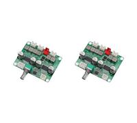 Generchin 2X Placa Amplificadora Audio Digital TPA3118, Módulo Amplificador de 2,1 Canales, Placa Amplificadora de Potencia Audio de 2 X 30 W y 60 W, 12 V-24 V