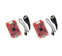 Generchin 2X Programador ICP de NuMicro Nu-Link Nu Link Nuvoton Descargador de Emuladores ICP Soporte para Programación en Línea/Fuera de Línea Serie M0/