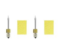 Generchin 2X Punta para Cautín Interfaz E10 Puntas para Cautín Punta de Soldadura USB Cabezal de Soldadura Herramientas de Soldadura Branding Iron-A