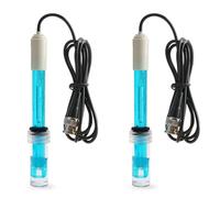 Generchin 2X Sonda del Sensor del Electrodo de PH Fábrica Industria Laboratorio Analizador de Agua de Piscina Probador del Sonda de PH Conector BNC