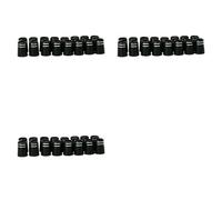 Generchin 30 Piezas de Casquillos de Golf con Anillo Cromado Doble para Driver, Madera de Calle y Hierro, Accesorios de Golf Tipo 5: 8,9 X 16 X 13,4 mm