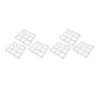 Generchin 30 Piezas de Rejilla de Pared para Globos, Accesorios de Moldeo de Globos de Látex, Valla de Plástico de 9 Agujeros para Globos para Decoración de Cumpleaños y Bodas