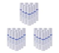 Generchin 30 Unidades de Filtro de Agua Universal, Cartucho de Filtro de Algodón PP, Filtros de Agua para Sedimentos, Material de Polipropileno, 1 Micrómetro