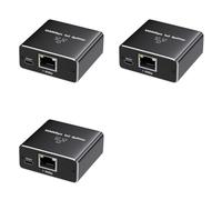 Generchin 3X 1 en 2 hacia Fuera Gigabit Ethernet Splitter 1000Mbps de Alta Velocidad RJ45 Cable de Extensión de Red Conector Cat5/5e/6/7/8 Splitte
