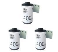 Generchin 3X 400 Películas de Práctica para Principiantes, Kits de Estudio Fotográfico de Película para Cámara Vintage, 35 mm, 12 Hojas, Película de Cámara Negativa Asa/ISO en y Negro