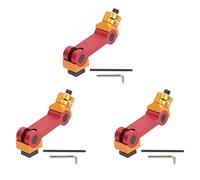 Generchin 3X de Tornillo Fresado Ajustable,Localizador de Piezas Parada de Trabajo Fresadora CNC, Posicionador de Máquina Fresado