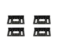 Generchin 4X Soporte de Montaje para Disco Duro SAS/HDD/SSD de 2,5 Pulgadas/3,5 Pulgadas con Estante Metálico para Almacenamiento DIY.