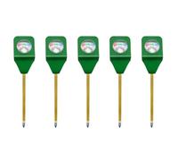 Generchin 5X Mini Medidor de Humedad del Suelo Probador de Humedad Medidor de Suelo Kit de Suelo de Planta Probador de Humedad Instrumento de Prueba para Plantas de Jardinería