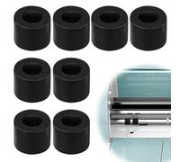 Generchin 8 Rodillos de Goma de Repuesto Compatibles con Alfombrilla de Rueda de Goma, GuíA de Rodillo de Goma para Accesorios CricutRepair, De Larga DuracióN