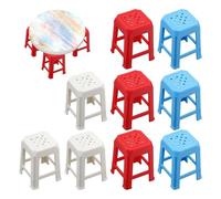 Generchin 9 Soportes para Lienzo, 3 Colores, Elevadores de Pies para Lienzo, Soporte para Lienzo de Pintura, Caballete, Pintura Antideslizante