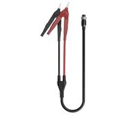 Generchin Accesorio de Conector Redondo con Pinza Kelvin para Medidor de Resistencia Interna de Batería -10