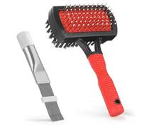 Generchin Cepillo de Limpieza de Serpentín del Evaporador del Aire Acondicionado Peine de Aletas del Serpentín del Condensador de CA Cepillo Alisador de HVAC