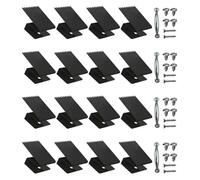 Generchin Clips para Ventanas Huracanes, Clips de Acero Inoxidable para Tapiar Ventanas Huracanes con Secciones Dentadas, Panel Universal y Reutilizable