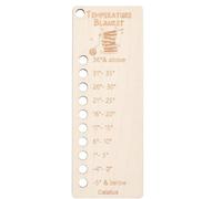 Generchin Manta de Madera Carta de Colores Reutilizable Tarjeta Organizadora de Sombra de Lana, Planificador de Mantas para Proyectos de Hilo de Ganchillo Regalos Hechos una Mano B