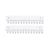 Generchin Organizador de Joyas Colgante de Pared, 2 Piezas, Moderno Expositor de Joyas con 28, Soporte para Collares, Color