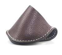 Generchin Porta Tiza de Billar Porta Tiza de de Bolsillo con Clip Snooker Pool Carambola Accesorios de Billar Profesional Marrón