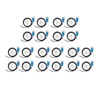 Generchin Sensor de Proximidad Inductivo SN04-N Interruptor de Aproximación de Detección Normalmente Abierto NPN NO con Soporte TL PL SN (Paquete de 20)