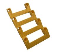 Generchin Soporte para Cinta Métrica, Almacenamiento de Herramientas para la Organización del Garaje, Soporte para Herramientas Eléctricas en Escalera, Banco de Trabajo, 4 Piezas, Amarillo