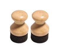 Generchin Tabla de Cortar de Cocina, Aplicador de y Aceite, Mesa de Trabajo, Esponja para Engrasar, Herramienta para Engrasar Madera de Bambú A