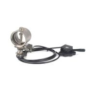 Generchin Válvula de Control de Escape para Motocicleta de 2" (51 Mm), Soldable/Manual, Diseño Impermeable