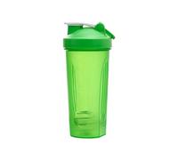Generchin Vaso Coctelera Deportes PortáTil Conveniente Vaso Agitador 600 Ml Botella Coctelera de PláStico Adultos Verde