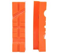 Generic 1 Juego de Almohadillas Protectoras de Mandíbula Magnéticas de Tpu para Fresadoras y Perforadoras, Accesorios de Herramientas de Abrazadera Antideslizantes Compatibles con Madera, Metal,
