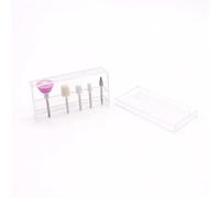 Generic 10 Cabezales Pulidores para Uñas, Cabezal Eléctrico de Pulido para Manicura y Pedicura, Kit de 2 Juegos 5 Piezas Cada Uno, Apto para Uñas Naturales y Acrílicas, Uso Profesional