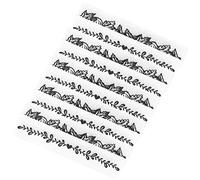 Generic 10 Carpetas de Estampado Versátiles, Perfectas para álbumes de Recortes y Tarjetas, Herramientas de Manualidades de Papel de Plástico Duradero, 5,9 X 1,2 Pulgadas