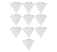 Generic 10 Filtros de Válvula de Ventilación Cónica de Algodón de Grado G4 de Repuesto para Válvulas de Ventilación Zehnder Helios Maico Pluggit, Filtro de Franela Sintética 125 X 180 X 8 Mm