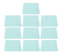 Generic 10 Piezas 138x122 Mm Casco de Soldadura Placa Protectora Transparente Lente de Repuesto para Lente de Cubierta de Soldadura, de Repuesto, Herramientas de, Conveniente para Trabajo