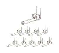 Generic 10 Piezas de Alambre de Metal de Doble, Diámetro de 1,2 Mm para Plancha, Rizador de Pelo Y Rizador Eléctrico, 30mm