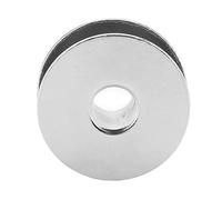 Generic 100 Bobinas de Metal para Máquinas de Coser Industriales Duraderas y Resistentes Al Desgaste con Ranura Enrolladora para un Uso Fácil (hierro 2)
