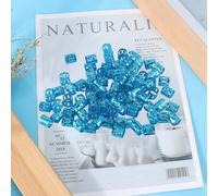 Generic 100 Puños Ajustables para Trenzas de Pelo para Decoración de Belleza del Cabello en 4 Colores - Material Seguro para Accesorios de Pelucas y Estilos de Cabello (BLUE)