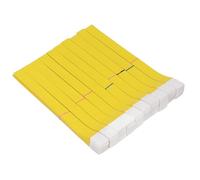 Generic 1000pcs Pulseras de Papel Resistentes a las Pulseras Desechables Resistentes a la Lágrima para Eventos de Juegos de Conciertos (YELLOW)