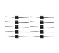 Generic 10A10 1000V 10A Diodo de Alto Voltaje, Baja Caída de Voltaje hacia Adelante, Capacidad de Alta Corriente, Ecológico y sin Plomo, Inofensivo, para Rectificador, Aislamiento,