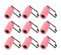 Generic 12 Esponjas para Rizar el Cabello Rosa, Herramienta para Peinar Rodillo de Esponja, Accesorios para Cabello, Kit de Peluquería para Mujeres y Niñas, sin Calor, Tamaño Mediano,