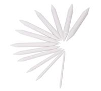 Generic 12 Uds. De Tocones De Mezcla De Papel Blanco, Herramienta De Dibujo De Bocetos Profesional para Artistas con Lápices De Colores Pasteles De Grafito y Carbón
