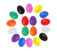 Generic 14 Piezas Egg Shakers Instrumentos de Percusión Maracas Huevos Juguetes Educativos Sensoriales Pp Apropiados para Clases Fiestas Y Actividad, 18 Piezas