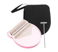 Generic 1juego Kalimba De Acrílico Transparente Piano De Dedo Portátil Para Principiantes Instrumento Musical Adultos Caja y De Afinación