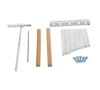 Generic 1juego Prácticas Para Kalimba Claves y De Afinación Teclas De Metal Para Instrumentos Accesorios De y Reparación