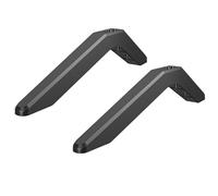 Generic 2 patas universales para soporte de TV compatibles con TV, bases de repuesto hechas de ABS de calidad