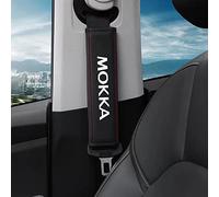 GÉNERIC 2 Pcs Coche Almohadillas para Cinturón de Seguridad, para Opel Mokka Asiento Cinturón Proteccion Cubiertas