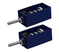 Generic 2 piezas Amortiguadores de Resorte para Montaje Techo de Aisladores de Vibración Suspendidos para Reducción de Ruido y Transmisión Soporte Resistente para Fácil Instalación