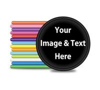 Generic 200-1000 chips de plástico personalizados, logotipo personalizado, imprime tu diseño o texto, bueno para bebidas o fichas de cerveza en el bar