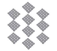 Generic 200 PCS 3D Dot de Escaneo, Puntos de Escáner 3D de Alto Reflectante, 12 Mm ID de 12 Mm OD Punto de Referencia de Seguimiento Preciso OD y Punto Marcado de Reflexión Difusa