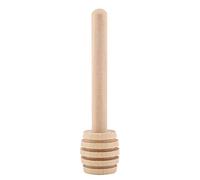 Generic 24 Piezas de Cuchara de Madera para Miel, Varilla Agitadora Resistente y Ligera para Rociar Miel, Jarabe de Arce y Caramelo, Material de Madera Ecológico de 3"