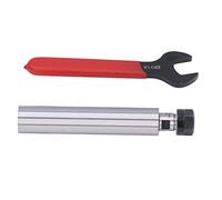 Generic 2pcs Router Collet Extension Varilla C20 Soporte de Tasas Rectas Kit con Llave para Procesamiento Estable (C20-ER11A-100L)