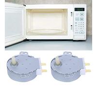 Generic 2PCS TYJ50-8A7 Motor Síncrono Silencioso de Placa Giratoria de Microondas para Rotación de Bandeja de Horno, Potencia AC220-240V, Apto para Reemplazo, Resistencia Al Desgaste, Potencia de