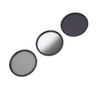 Generic 3 en 1 Filtro de Cámara Conjunto de Filtros CPL ND8 GND para una Mejor Calidad de Imagen y Control de Exposición para Entusiastas de la Fotografía Aleación de Aluminio, Vidrio óptico (77 mm)